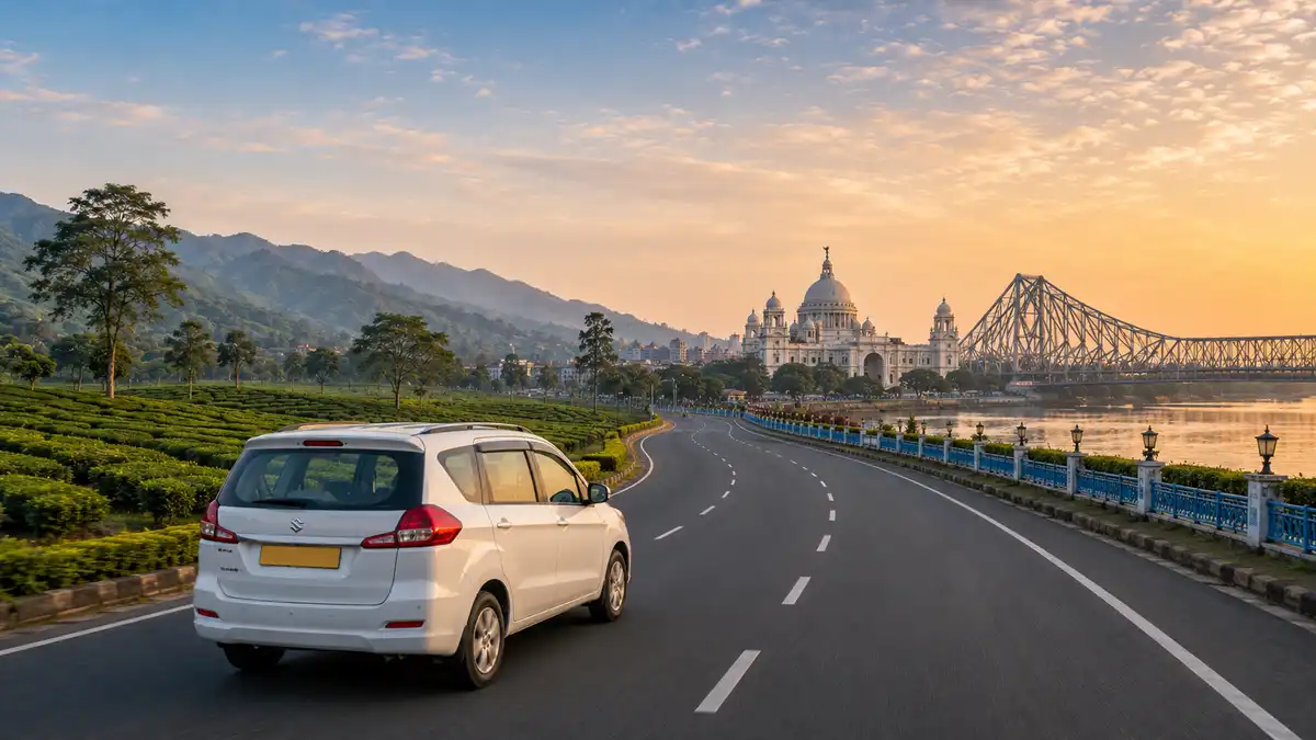 Siliguri to Kolkata cab