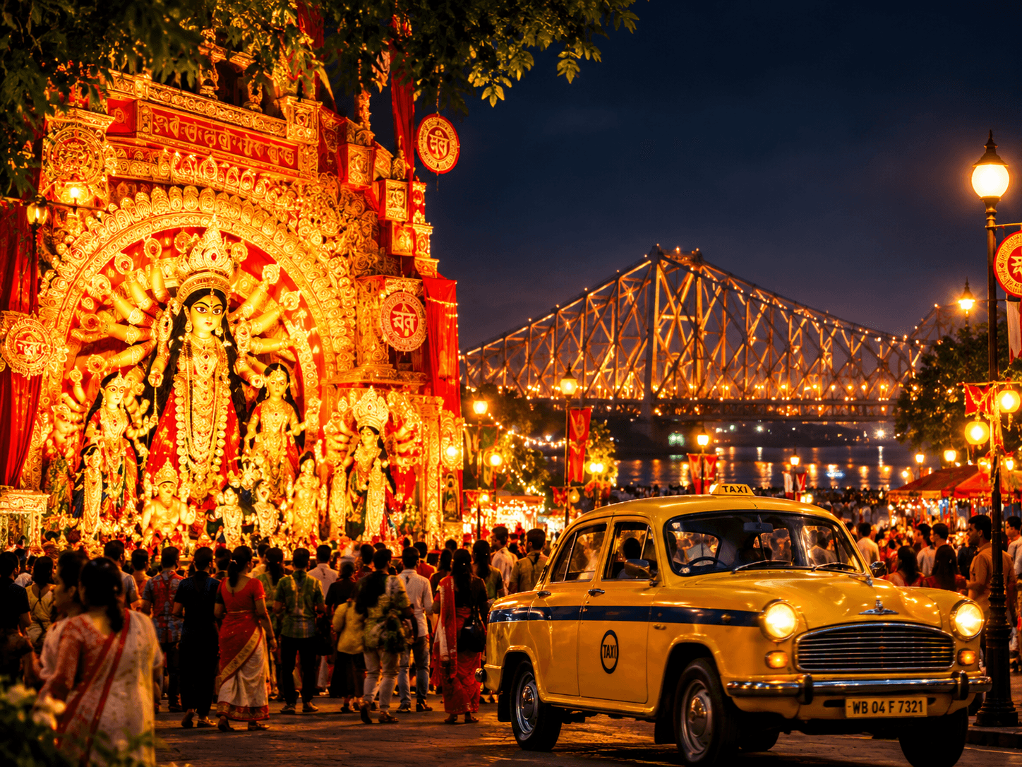 Durga Puja 2026 Cab Booking Kolkata - Easy Go Cab