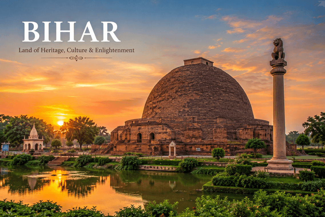 Patna Bihar Mahabodhi Temple pilgrimage — Kolkata to Bihar cab service by EasyGoCab