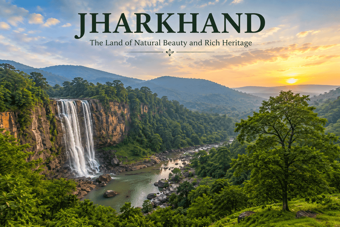 Jharkhand Ranchi scenic landscape — Kolkata to Jharkhand cab service by EasyGoCab